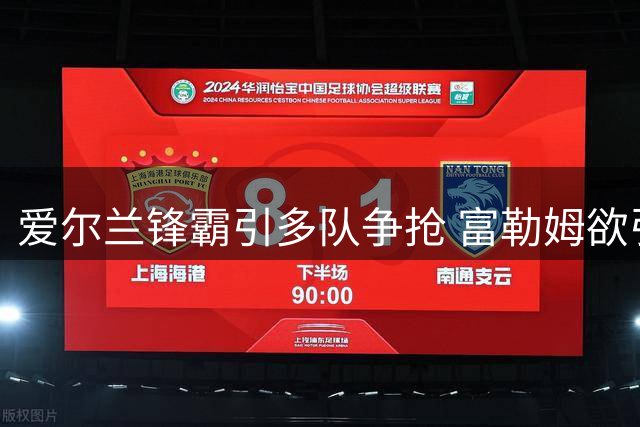 爱尔兰锋霸引多队争抢 富勒姆欲引入前热刺青训弥补锋线