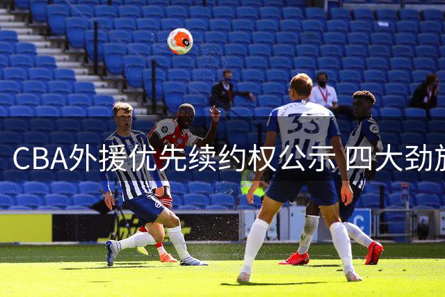 CBA外援优先续约权公示 四大劲旅暂未锁定核心外援